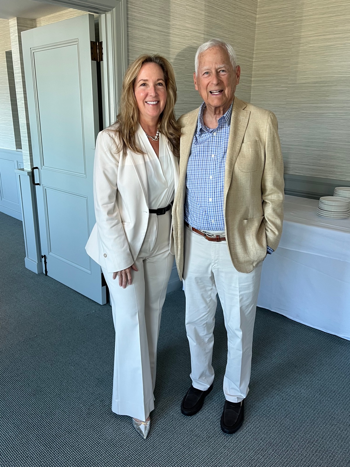 With Larry Mindel