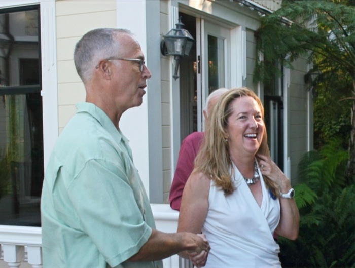 Jared Huffman with Jill Hoffman